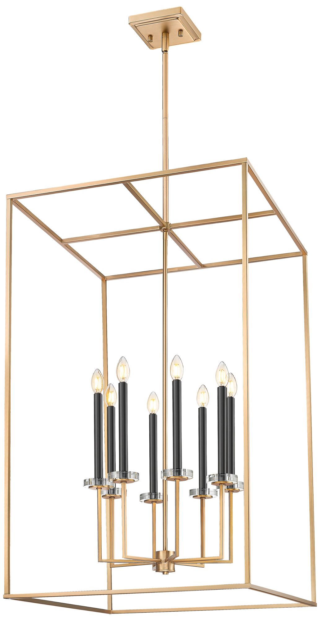 Image 5 Gaultier by Z-Lite 24 inch Modern Gold 8 Light Chandelier more views