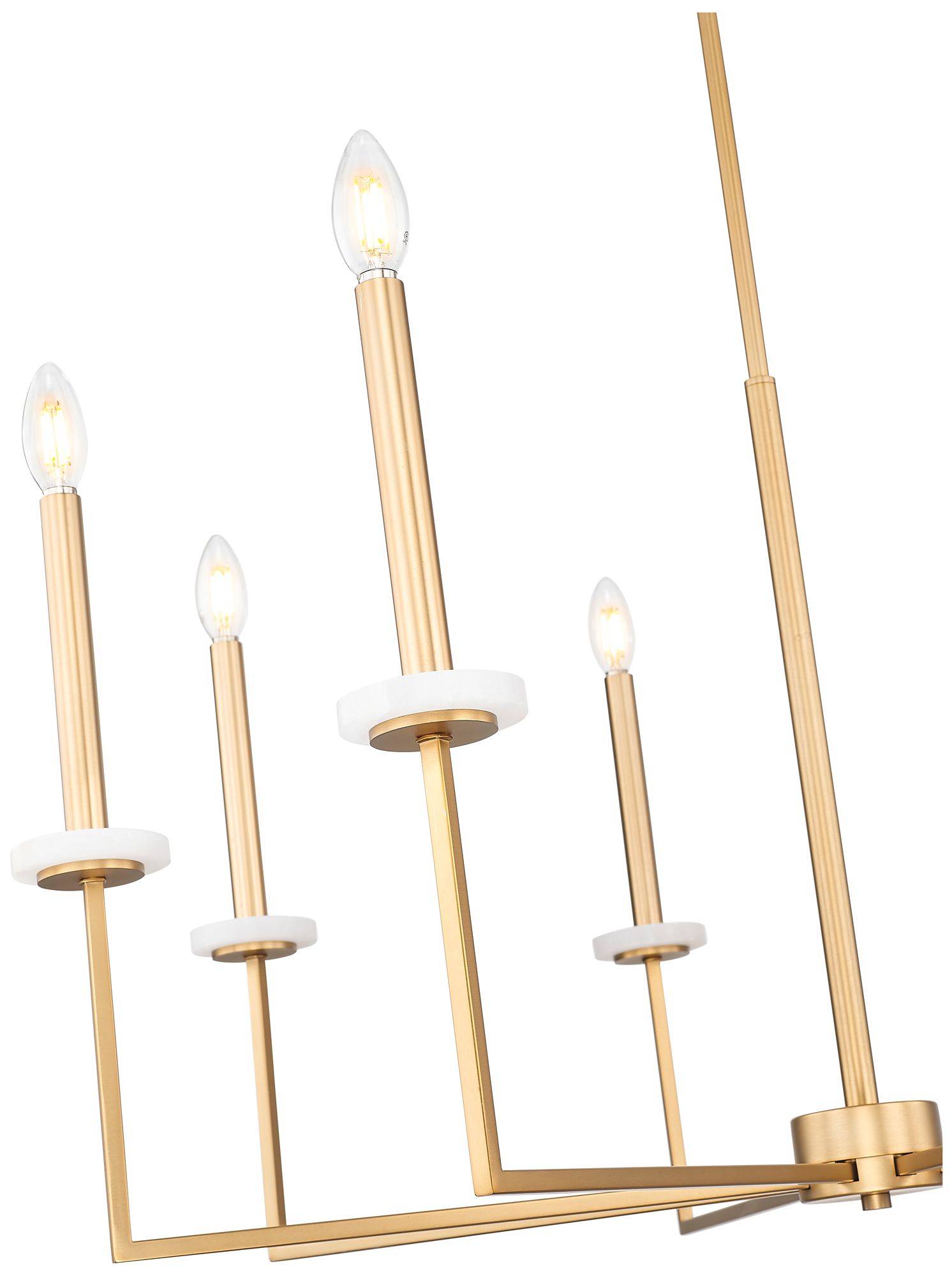 Image 6 Gaultier by Z-Lite 35.25 inch Modern Gold 8 Light Chandelier more views