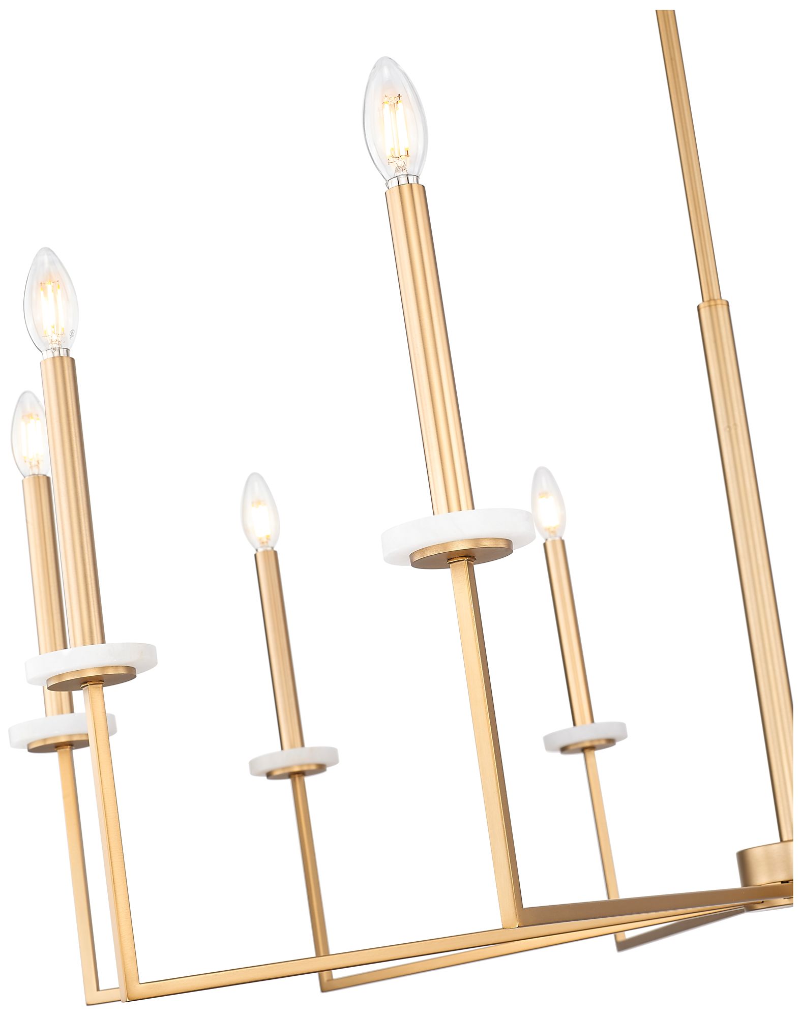 Image 6 Gaultier by Z-Lite 44.75 inch Modern Gold 10 Light Chandelier more views