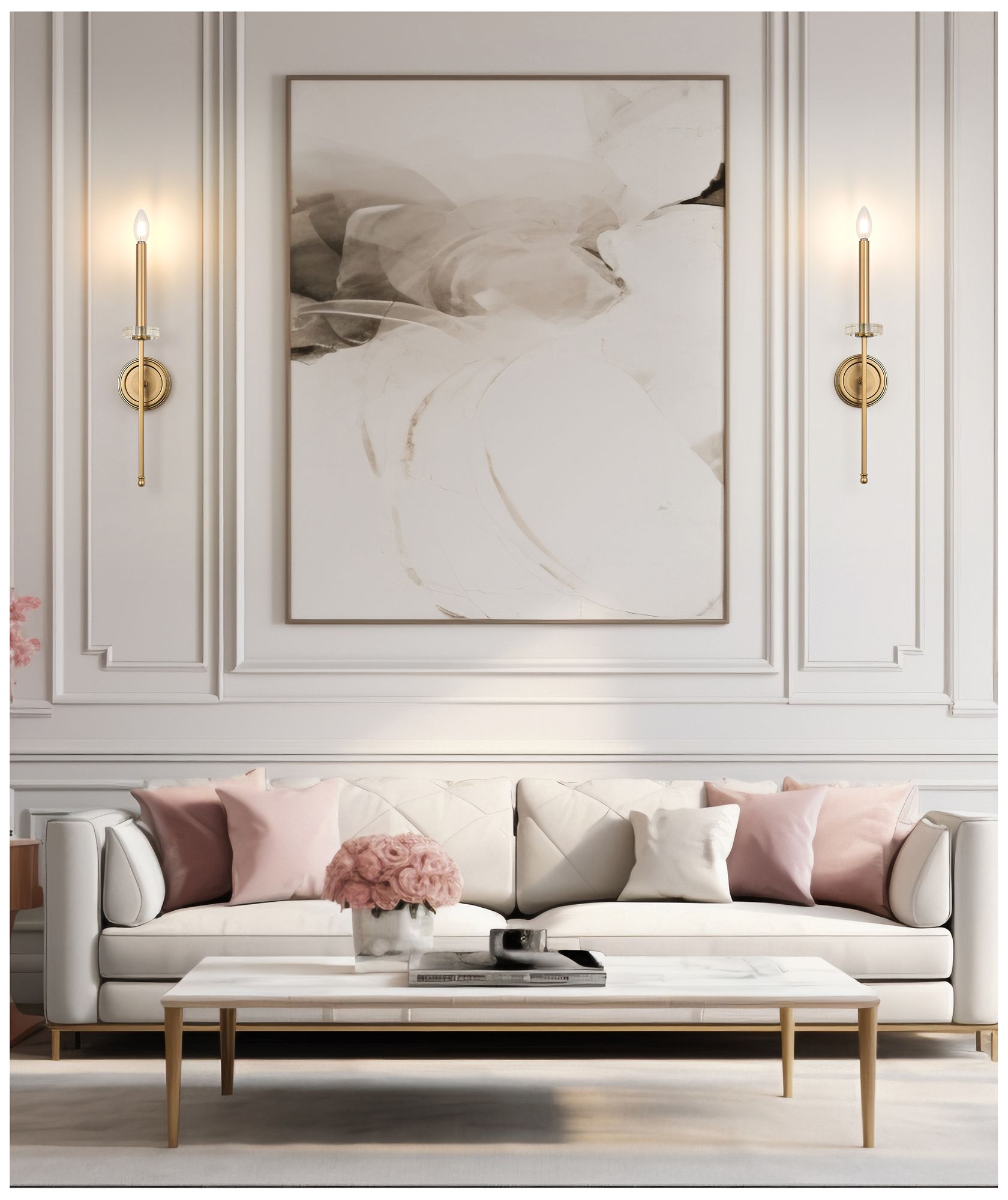 Image 3 Gaultier by Z-Lite Modern Gold 1 Light Wall Sconce more views