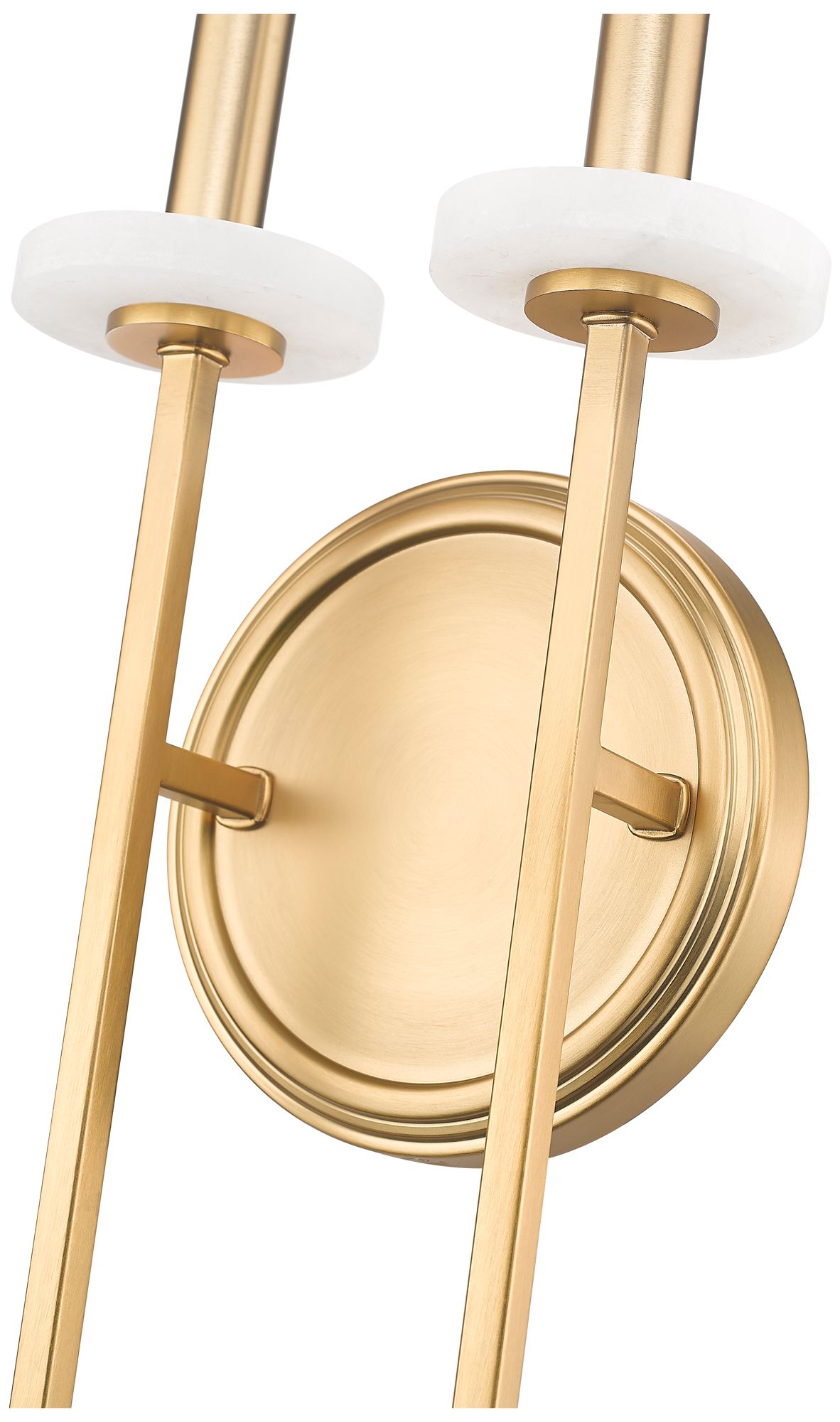 Image 6 Gaultier by Z-Lite Modern Gold 2 Light Wall Sconce more views