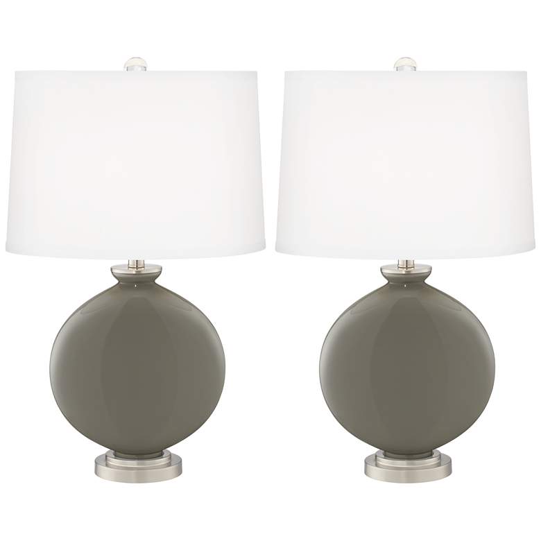 Image 2 Gauntlet Gray Carrie Table Lamp Set of 2