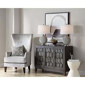 Image5 of Gauntlet Gray Carrie Table Lamp Set of 2 more views