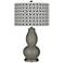 Gauntlet Gray Circle Rings Double Gourd Table Lamp