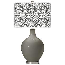 Image1 of Gauntlet Gray Gardenia Ovo Table Lamp