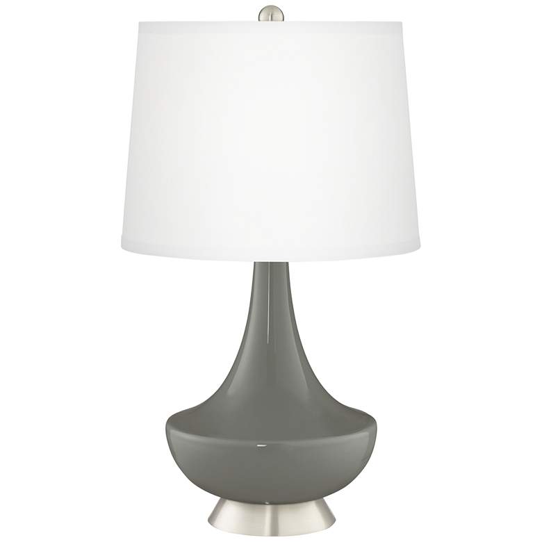 Image 2 Gauntlet Gray Gillan Glass Table Lamp