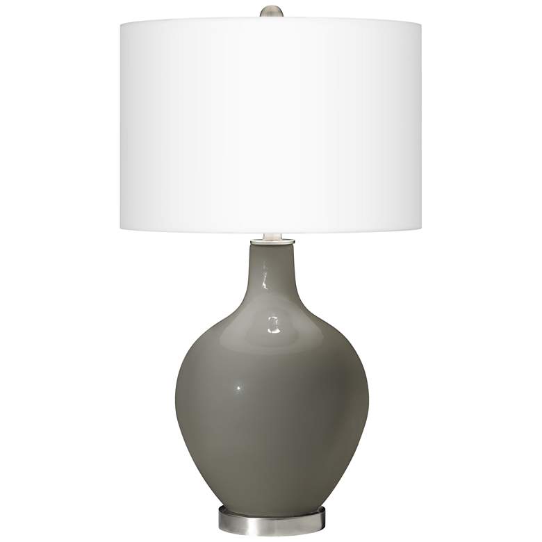 Image 2 Gauntlet Gray Ovo Table Lamp