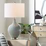Gauntlet Gray Ovo Table Lamp