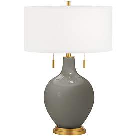 Image1 of Gauntlet Gray Toby Brass Accents Table Lamp