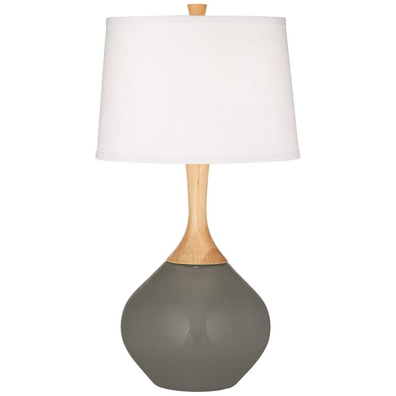 Image 2 Gauntlet Gray Wexler Table Lamp with Dimmer