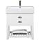 Gavin 30" Wide White Wood 1-Drawer Single Sink Vanity