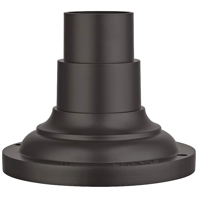 Image 3 Gavin 6 1/2" High Bronze Aluminum Outdoor Pier Mount Adapter