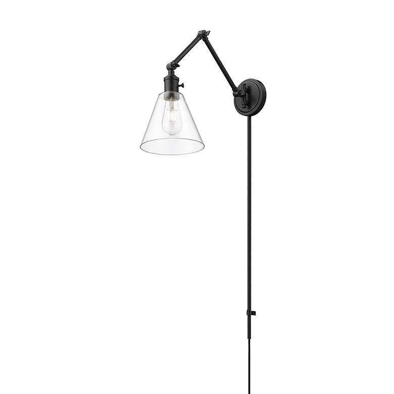 Image 5 Gayson by Z-Lite Matte Black 1 Light Wall Sconce more views
