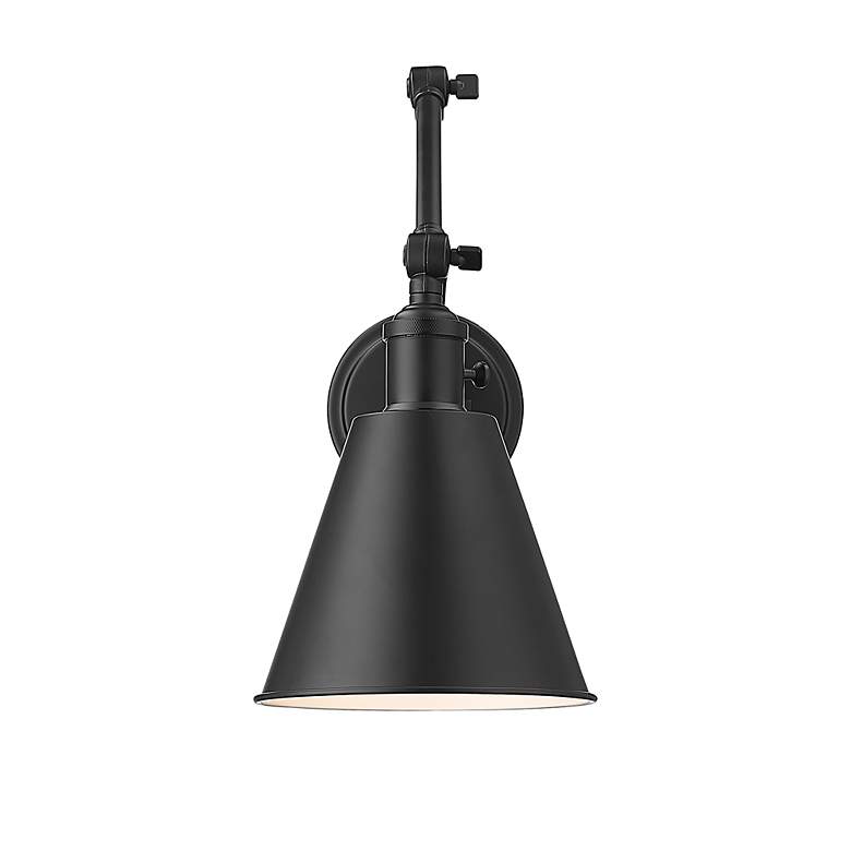 Image 5 Gayson by Z-Lite Matte Black 1 Light Wall Sconce more views