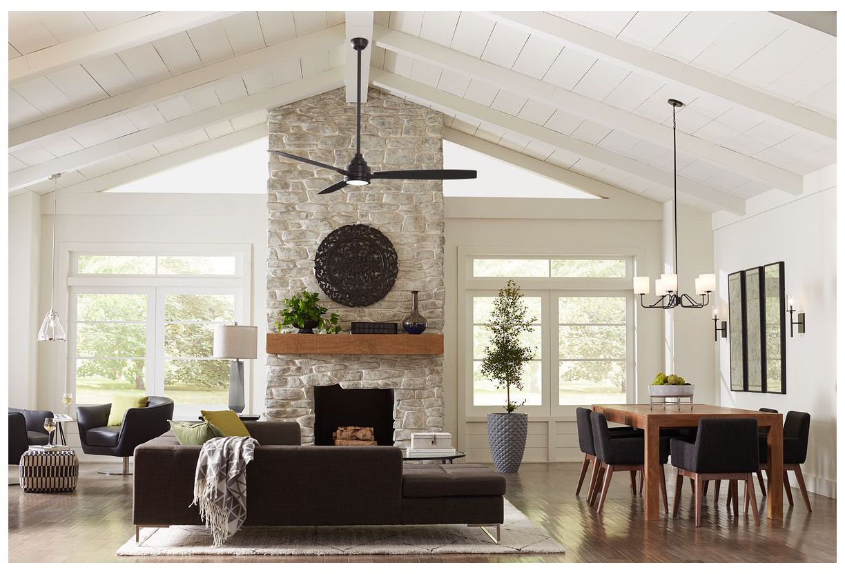 Image 2 Gaze Collection 60" LED Three-Blade Ceiling Fan more views