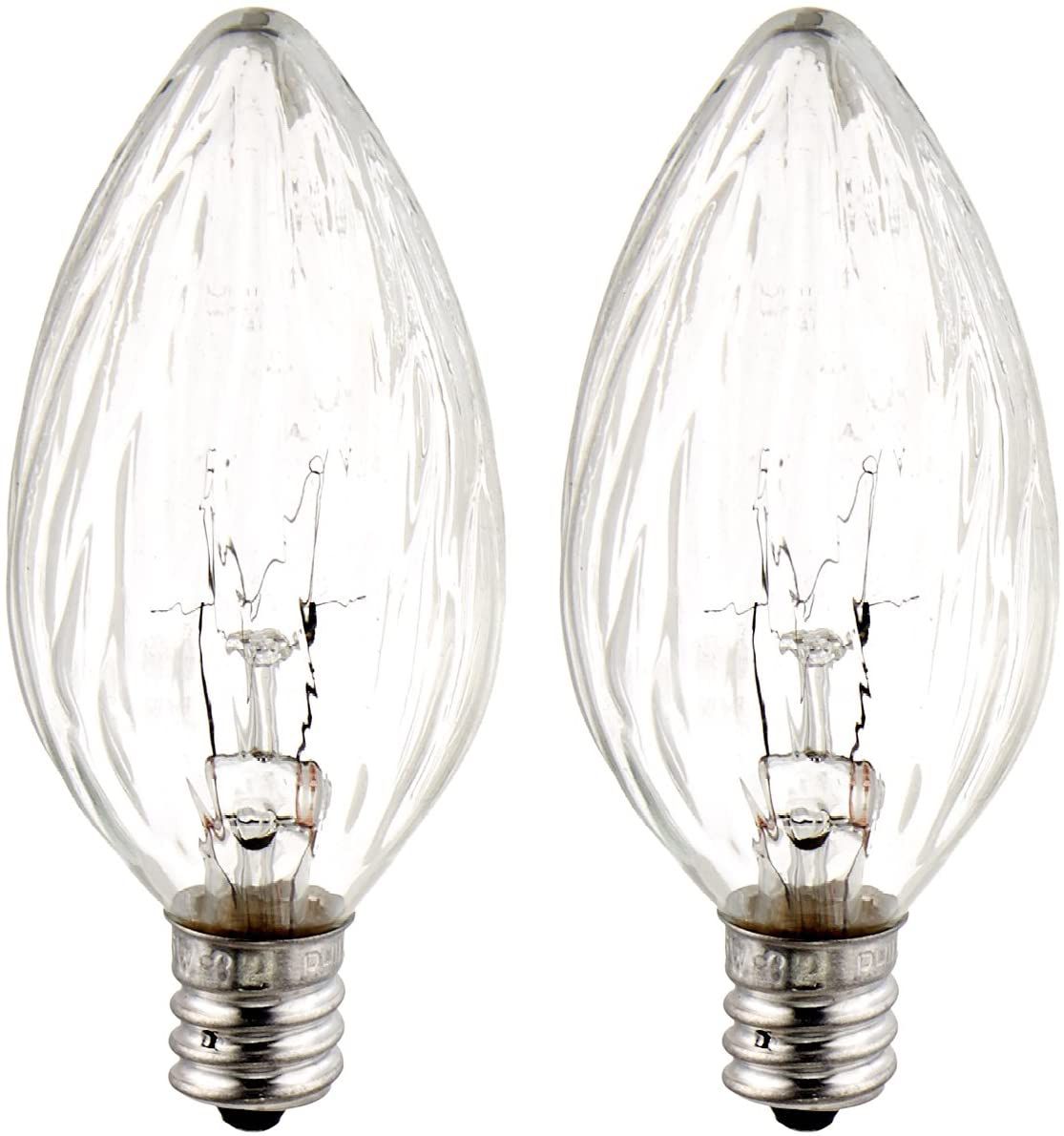 105-Lumen Blunt Tip Light Bulb with Candelabra Base GE Lighting 75257 Crystal Clear 15-Watt 10-Pack 