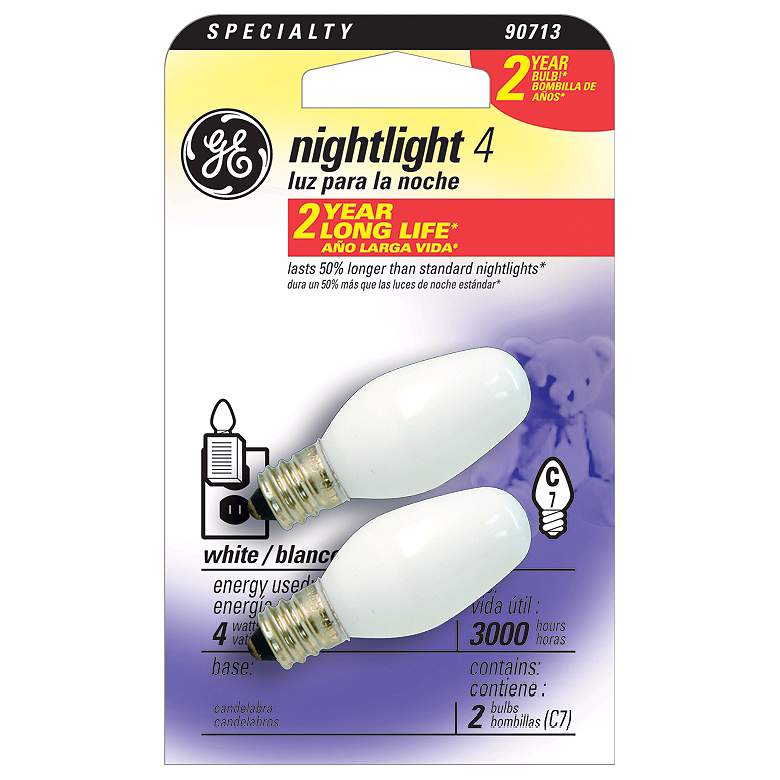 Image 1 GE 2-Pack Night Light Bulbs