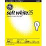GE 25 Watt 2-Pack Soft White Light Bulbs