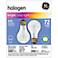 GE 72 Watt 2-Pack a-19 Clear Halogen Light Bulbs
