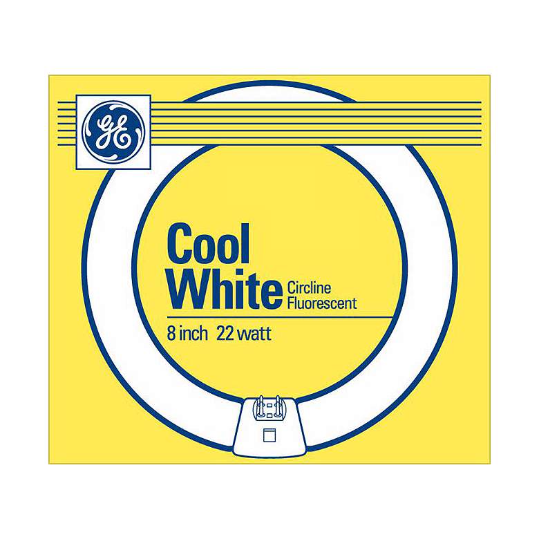 GE Cool White 22 Watt / 8&quot; Circline Fluorescent
