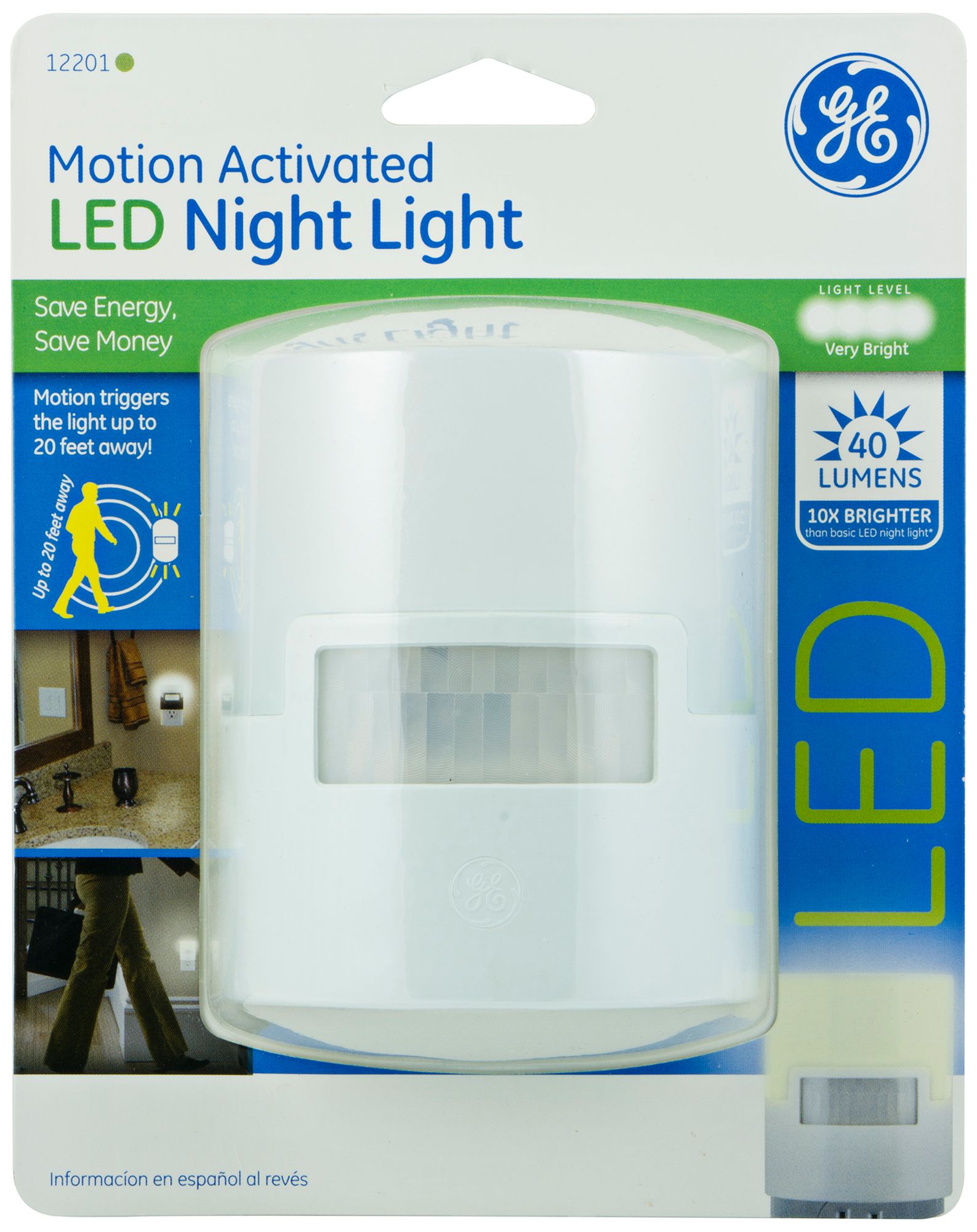 ge motion activated led night light