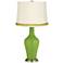 Gecko Anya Table Lamp with Open Weave Trim