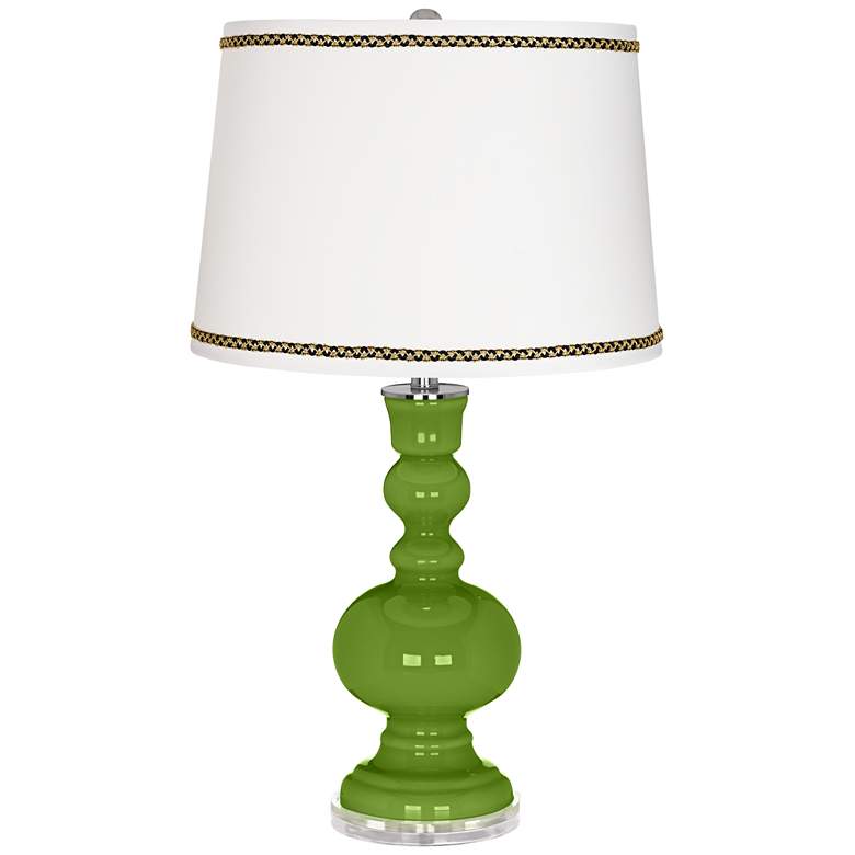 Image 1 Gecko Apothecary Table Lamp with Ric-Rac Trim