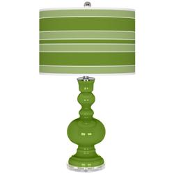 Gecko Bold Stripe Apothecary Table Lamp