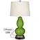 Gecko Double Gourd Table Lamp with USB Workstation Base