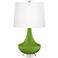 Gecko Gillan Glass Table Lamp with Dimmer