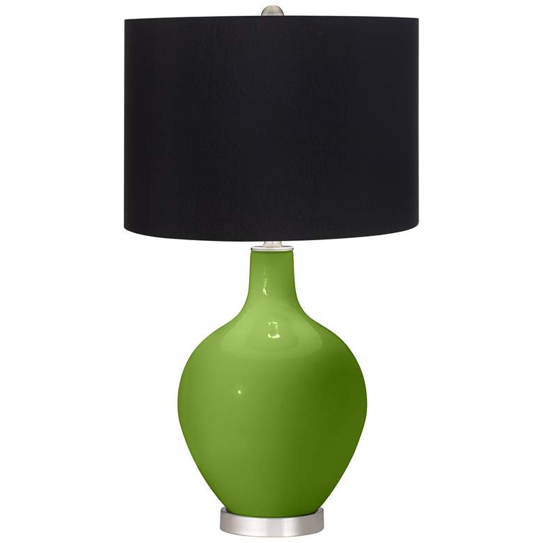 Image 1 Gecko Ovo Table Lamp with Black Shade