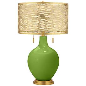 Image1 of Gecko Toby Brass Metal Shade Table Lamp