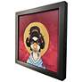 2_Geisha Duck 11"W x 11"H Non-Glass Framed Art more views