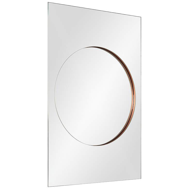 Image 1 Geison Glass 24 inch x 36 inch Rectangular Wall Mirror