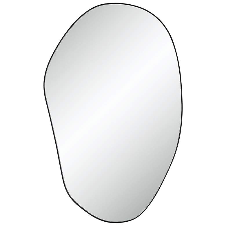 Image 1 Gela 36 H x 23 W Wall Mirror, Black