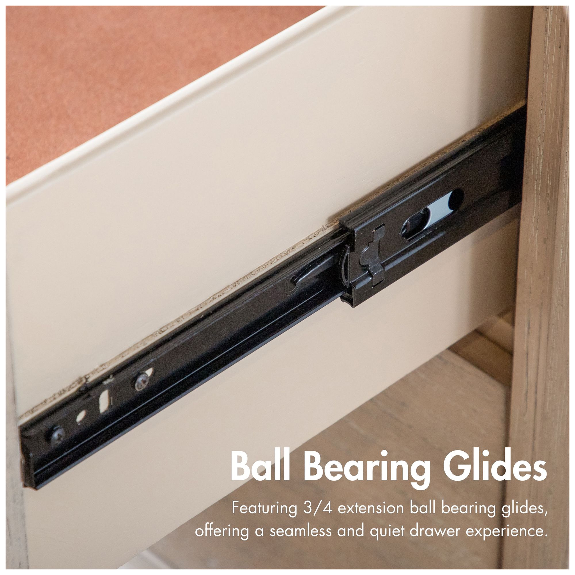 Gela Oak 2 Drawer Wood Nightstand