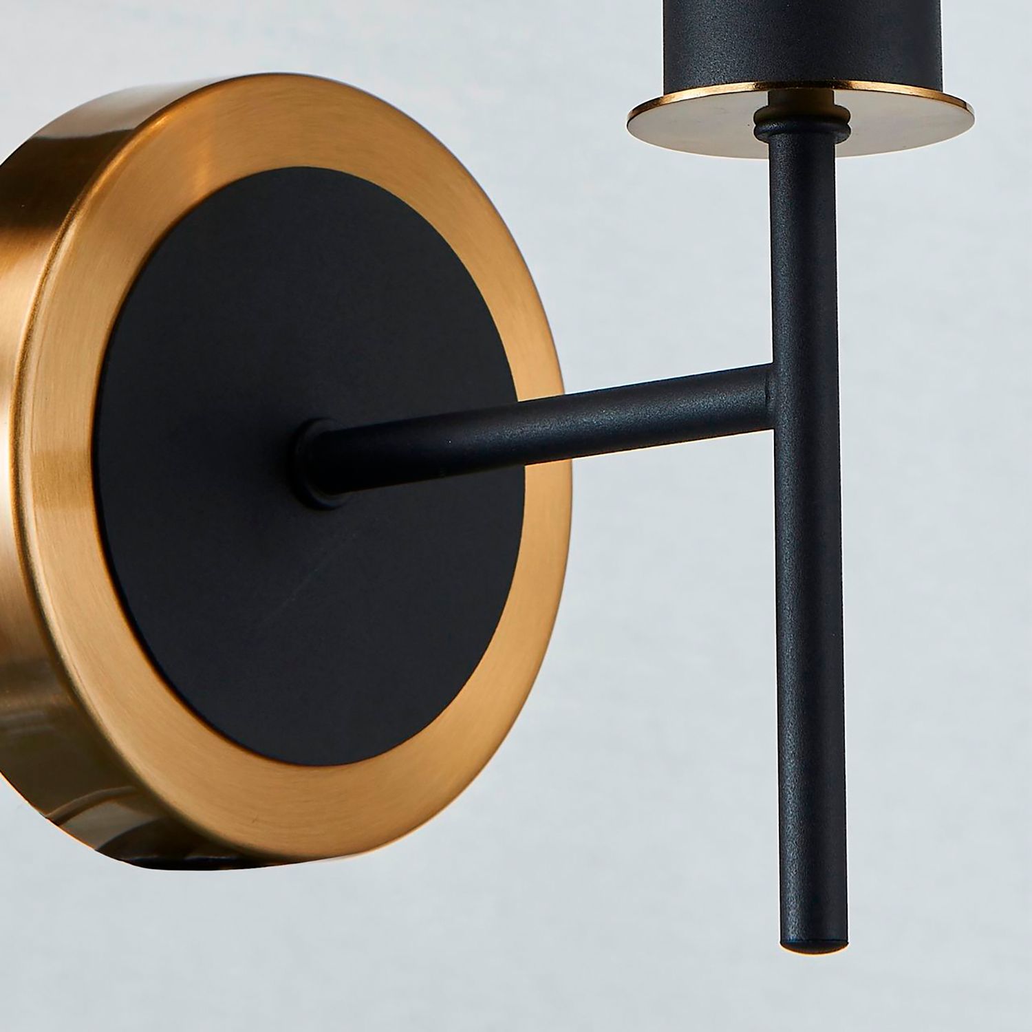 Gem 12" High Black Wall Sconce With Amber Glass Shade