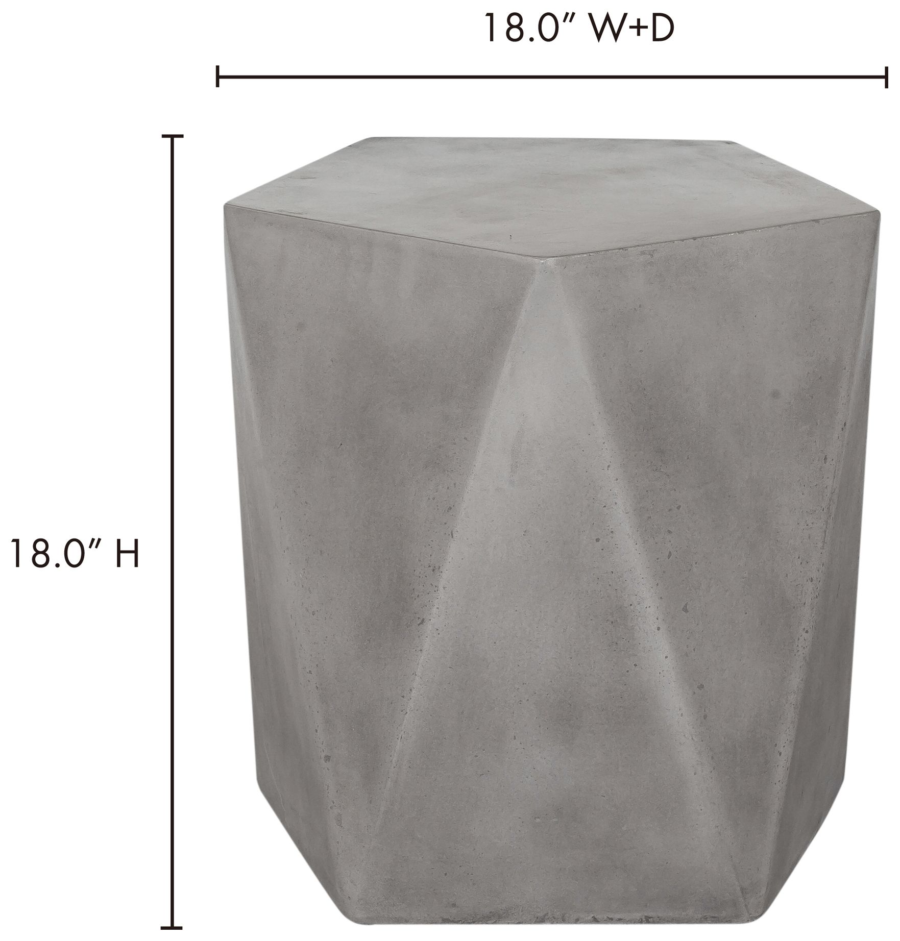 Image 5 Gem Outdoor Stool Grey more views