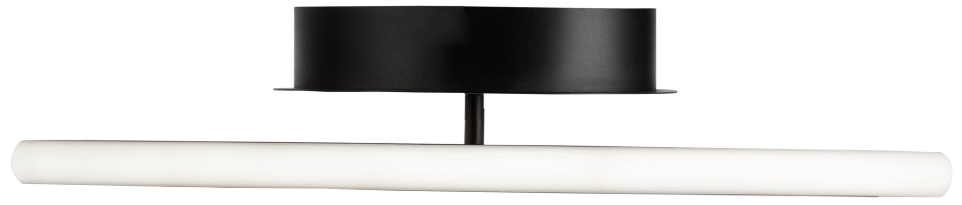 Image 4 Gemini 18W LED Flush Mount Black and Nickel more views