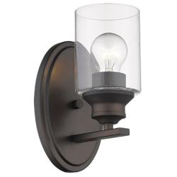 Gemma 1-Light Oil-Rubbed Bronze Sconce