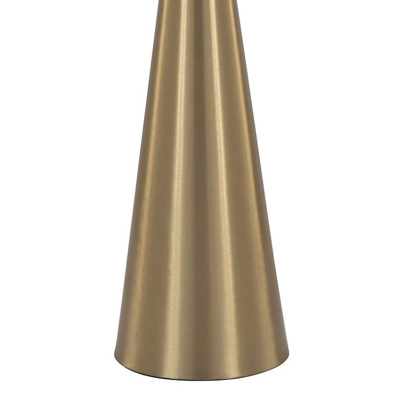 Image 4 Gemma 22" Metal Side Table Modern Brass by LumiSource more views