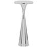 2_Gemma 22" Metal Side Table Polished Nickel by LumiSource