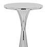 3_Gemma 22" Metal Side Table Polished Nickel by LumiSource more views