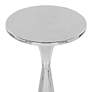 5_Gemma 22" Metal Side Table Polished Nickel by LumiSource more views