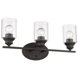 Gemma 3-Light Oil-Rubbed Bronze Vanity
