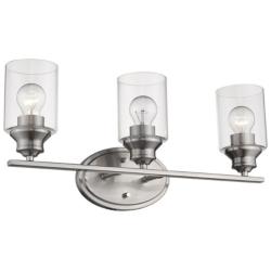 Gemma 3-Light Satin Nickel Vanity