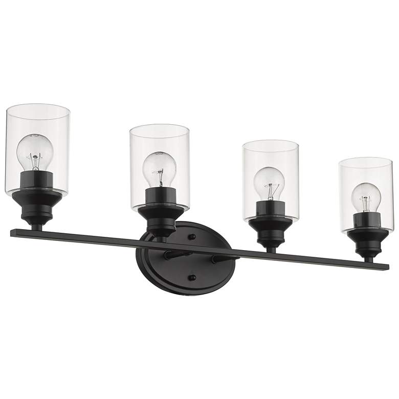 Image 1 Gemma 4-Light Matte Black Vanity