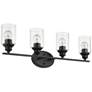 Gemma 4-Light Matte Black Vanity