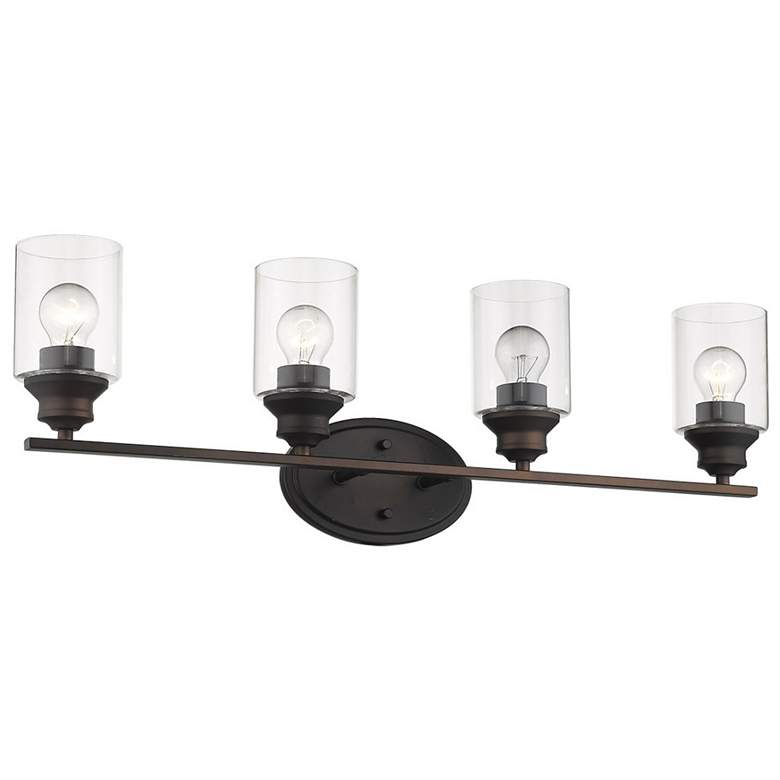 Image 1 Gemma 4-Light Oil-Rubbed Bronze Vanity