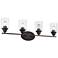 Gemma 4-Light Oil-Rubbed Bronze Vanity